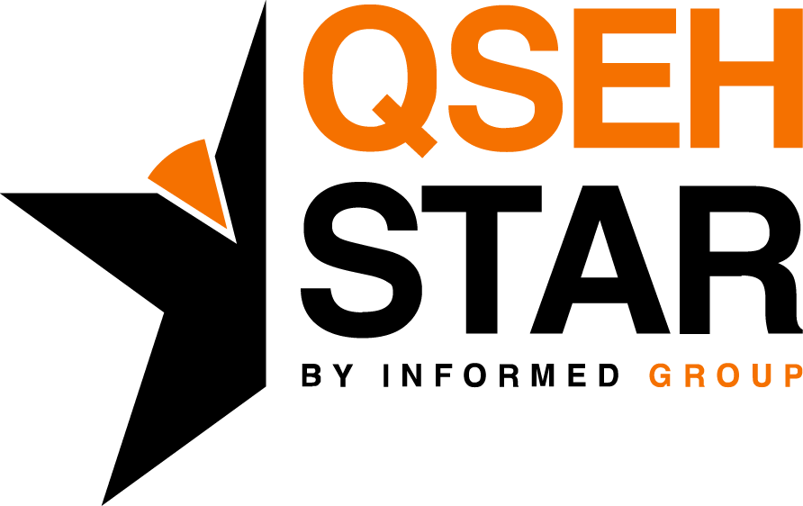 QSEH star logo NIEUW-pay off oranje